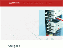 Tablet Screenshot of eletrotartari.com.br